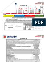 Calendário Acadêmico 2020-2