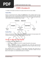 Compiler Design Unit-1 - 2