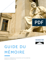 Guide Du Mémoire PHIL