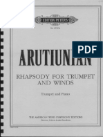 A Aroutiounian Rhapsody for Trumpet And