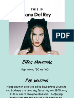 Lana Del Rey Powerpoint