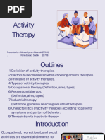 Recreation and Leisure Assessment Guide | PDF | Occupational Therapy ...
