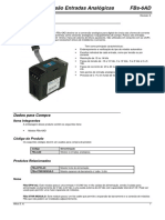 Fbs-6ad (Modulo 6 Entradas Analogicas)