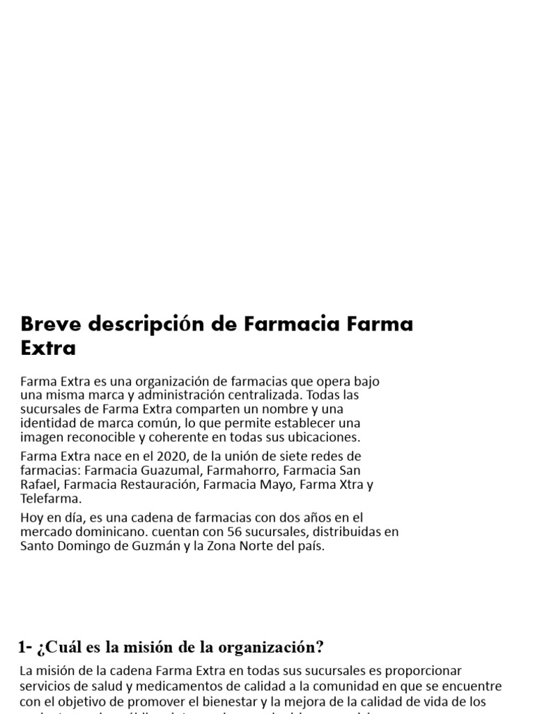 Farma Extra: Innovación y Confianza | PDF | Farmacia | Medios de ...