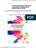 Test Bank For Fundamentals of Nursing Active Learning For Collaborative Practice 2nd by Yoost