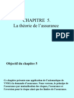 Chapitre 5. La Théorie de L'assurance