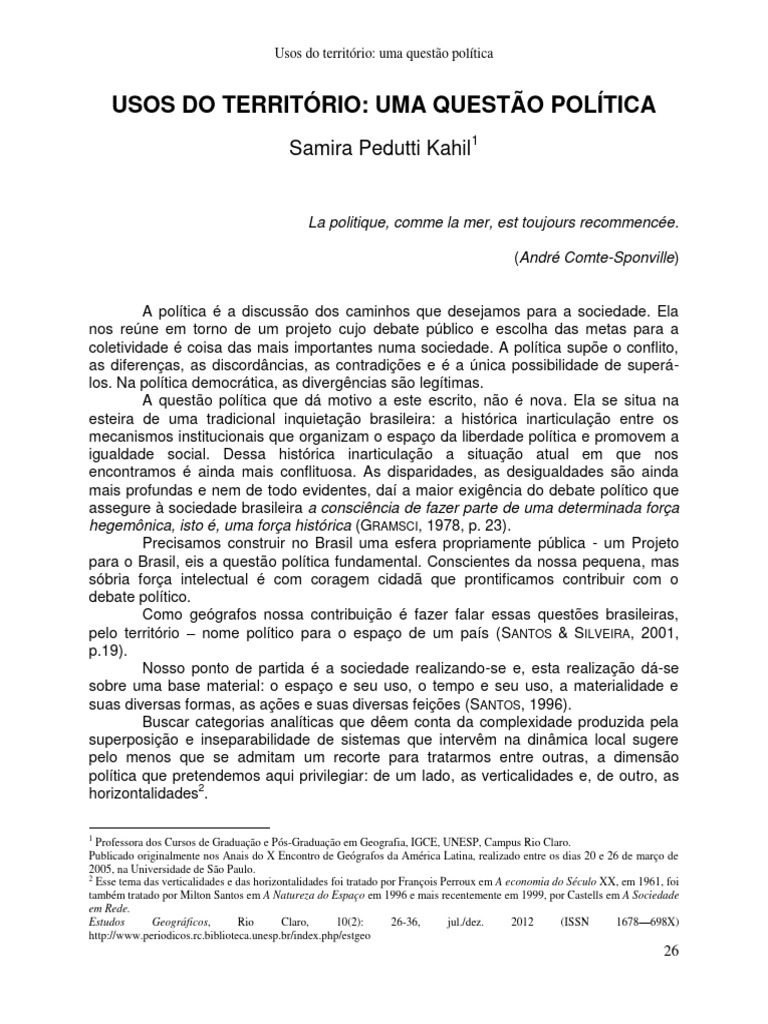 Texto 02 kahil samira pedutti kahil usos do territrio uma questo