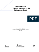 TMS320C62xx CPU and Instruction Set Reference Guide