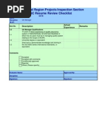 QAQC Resume Review Checklist - Updated