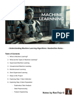 Understanding Machine Learning Algorithms - in Depth