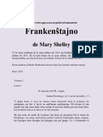 Mary Shelley Frankenŝtajno