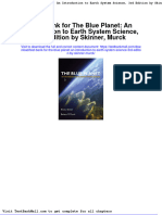 Test Bank For The Blue Planet An Introduction To Earth System Science 3rd Edition by Skinner Murck