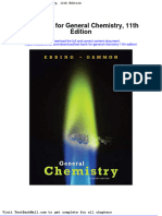 Test Bank For General Chemistry 11th Edition