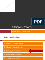 BUDOWNICTWO. DR Inż. Monika Siewczyńska