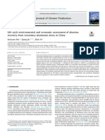 Life Cycle Environmental and Economic Assessment of Alumina From China