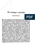 Texto. Ricoeur. Tiempo Contado