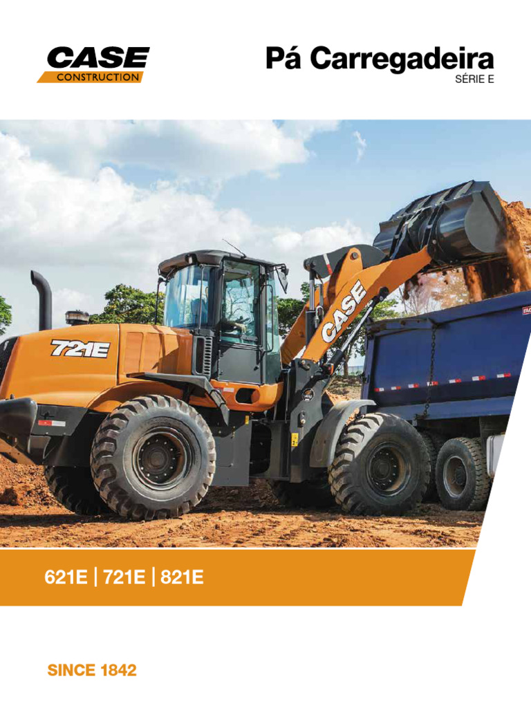 Espec T Pá Carregadeira CASE 621E | PDF | Motores | Eixo