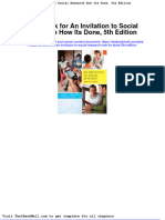 Test Bank for an Invitation to Social Research How Its Done 5th Edition