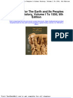 Test Bank for the Earth and Its Peoples a Global History Volume i to 1550 6th Edition