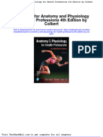 Test Bank For Anatomy and Physiology For Health Professions 4th Edition by Colbert