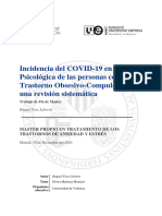 TFM - Incidencia Del COVID-19 en La Salud Psicológica de Las Personas Con Trastorno Obsesivo-Compulsivo. Una Revisión Sistemática