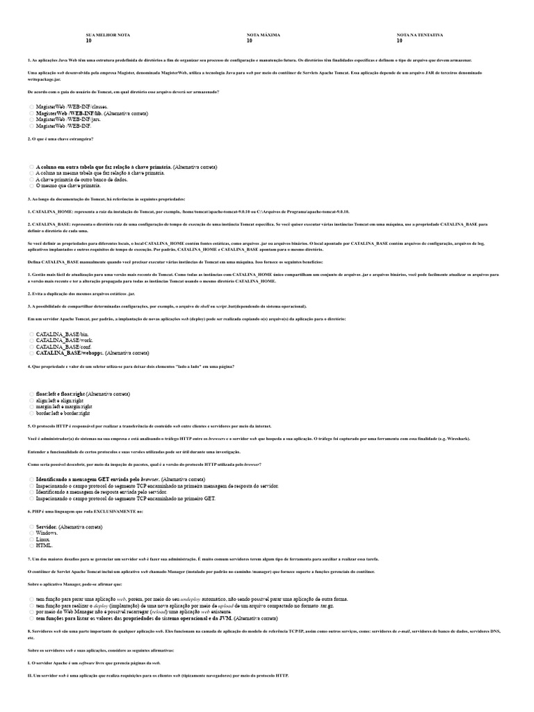 Prova programa o para internet com respostas pdf rede mundial de