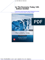 Test Bank For The Economy Today 14th Edition Schiller