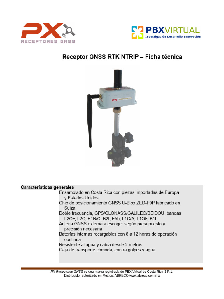 Ficha Tecnica PX Mexico | PDF | Informática | Telecomunicaciones