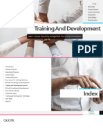 Final Training and Development