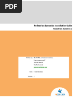 Pedestrian Dynamics Installation Guide