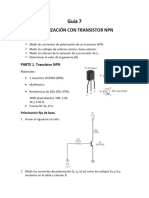 Laboratorio 6 - Polarización Con Transistor NPN-1