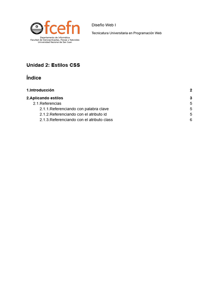 Estilos CSS | PDF | HTML | Diseño web image.