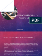 Autoconfianza Seminario