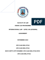International Law Assignment