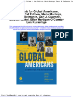 Test Bank For Global Americans Volume 1 1st Edition Maria Montoya Laura A Belmonte Carl J Guarneri Steven Hackel Ellen Hartigan Oconnor Lon Kurashige