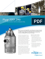 Datasheet Flygt 2201 390 50hz A4 High En-Us