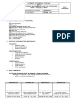 Pets-Ct-Me-004 Inspección y Mantenimiento Electrico de Puente Grúa y Tecle Eléctrico