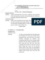 Tata Ibadah Pranatal Kompelka Bapak Jemaat Maranatha