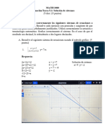 MATH 2080 Asignación/Tarea 5.1: Solución de Sistemas (Set A)