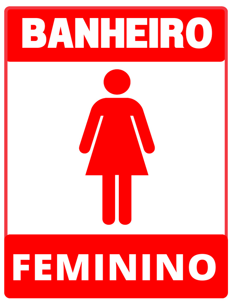 Placas Banheiros | PDF, image size:768x1024