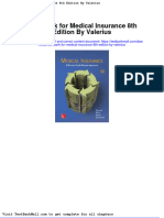 Test Bank For Medical Insurance 8th Edition by Valerius