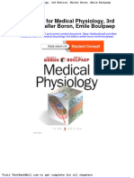 Test Bank For Medical Physiology 3rd Edition Walter Boron Emile Boulpaep