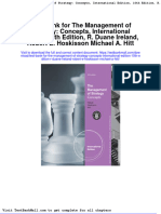 Test Bank For The Management of Strategy Concepts International Edition 10th Edition R Duane Ireland Robert e Hoskisson Michael A Hitt