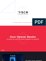 RISCO - Guía Door Opener Reader - ES v1.2