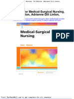 Test Bank For Medical Surgical Nursing 7th Edition Adrianne Dill Linton