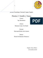 Practica 3 - Diseño de Tuerca y Tornillo Hexagonal