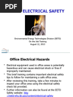 Office Electrical Safety