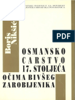 Boris Nikšić - Osmansko Carstvo 17.stoljeća Očima Bivšeg Zarobljenika