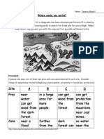 Where Would You Settle (Full) Handout