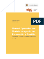 Manual Operativo MIPG v5